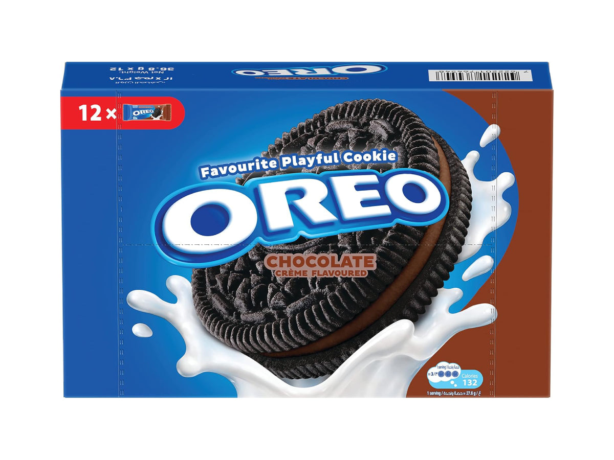 Oreo Chocolate Cream Biscuit 12x36.8g