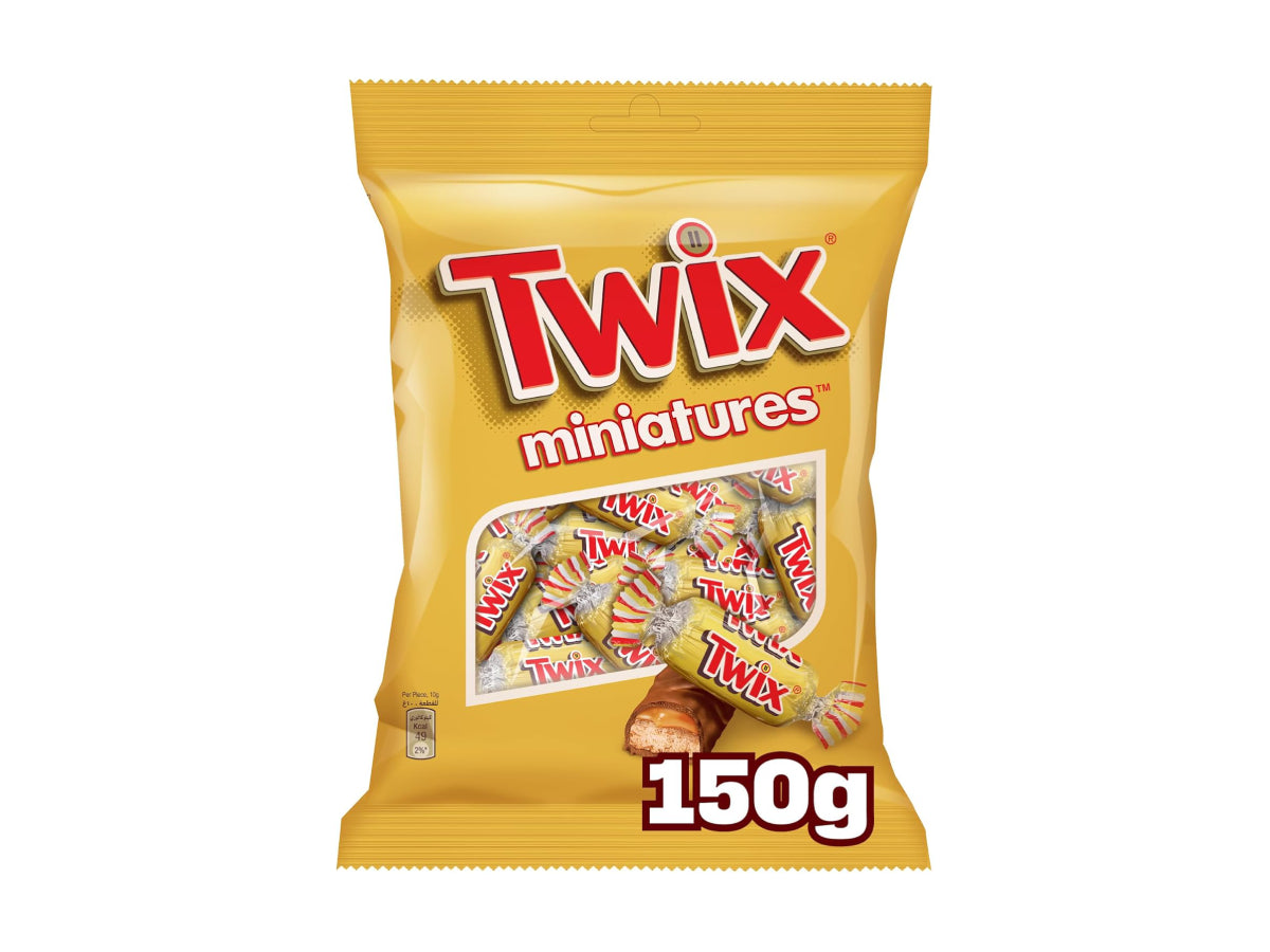 Twix Miniatures Chocolate 150g